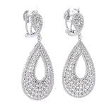 Load image into Gallery viewer, Teardrop Diamond Dangle Earring