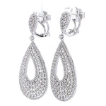 Load image into Gallery viewer, Teardrop Diamond Dangle Earring