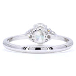 Load image into Gallery viewer, Oval Diamond Cluster Ring
