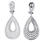 Load image into Gallery viewer, Teardrop Diamond Dangle Earring