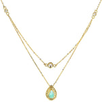 Load image into Gallery viewer, Layered Emerald Diamond Necklace