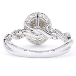 Load image into Gallery viewer, Cluster Diamond Halo Ring