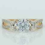 Load image into Gallery viewer, Solitaire Diamond Engagement Ring