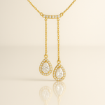 Load image into Gallery viewer, Dual Pear Necklace