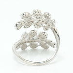 Load image into Gallery viewer, Leaf Cluster Baguette Diamond Ring