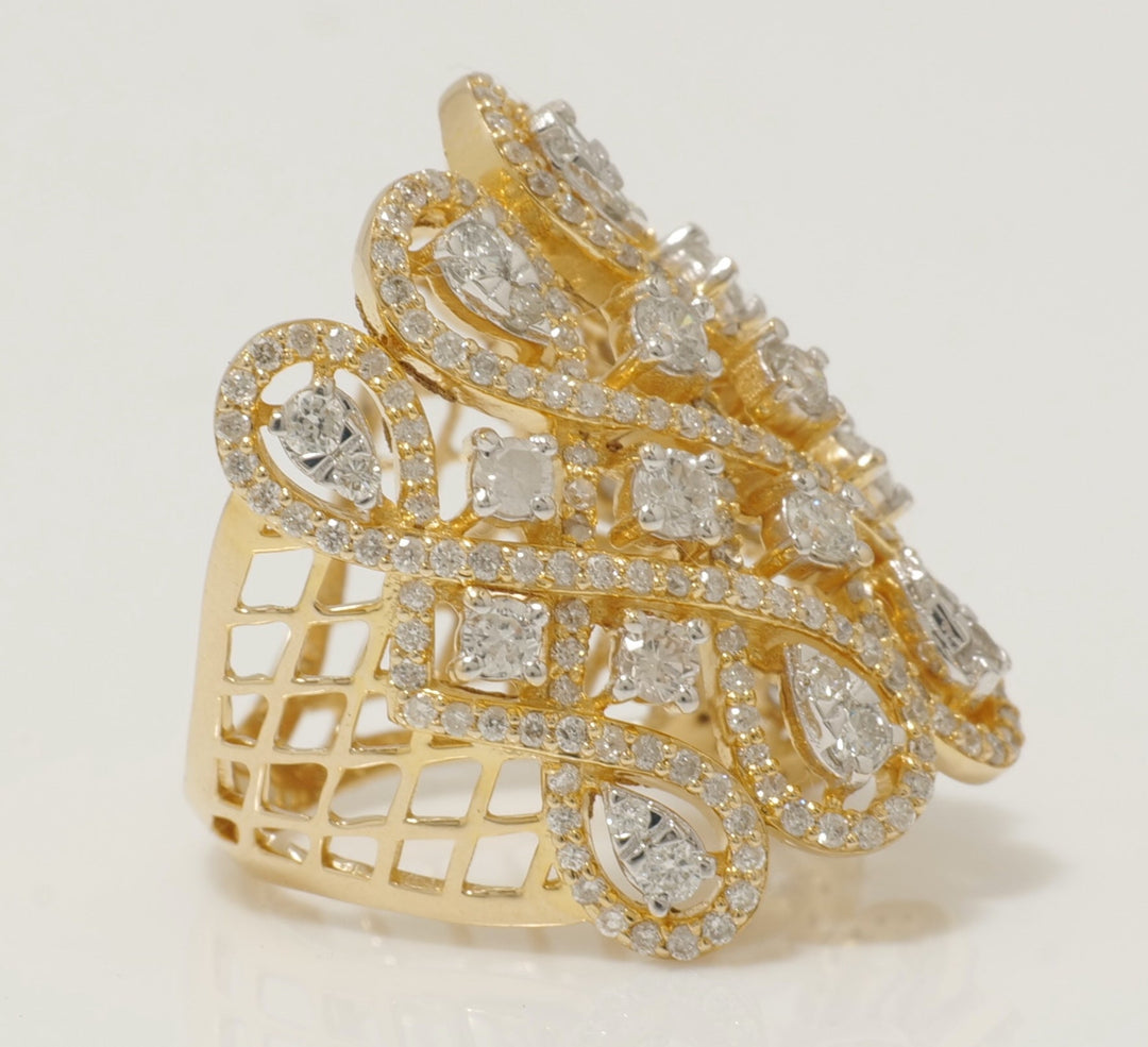 Infinity Cocktail Diamond Ring