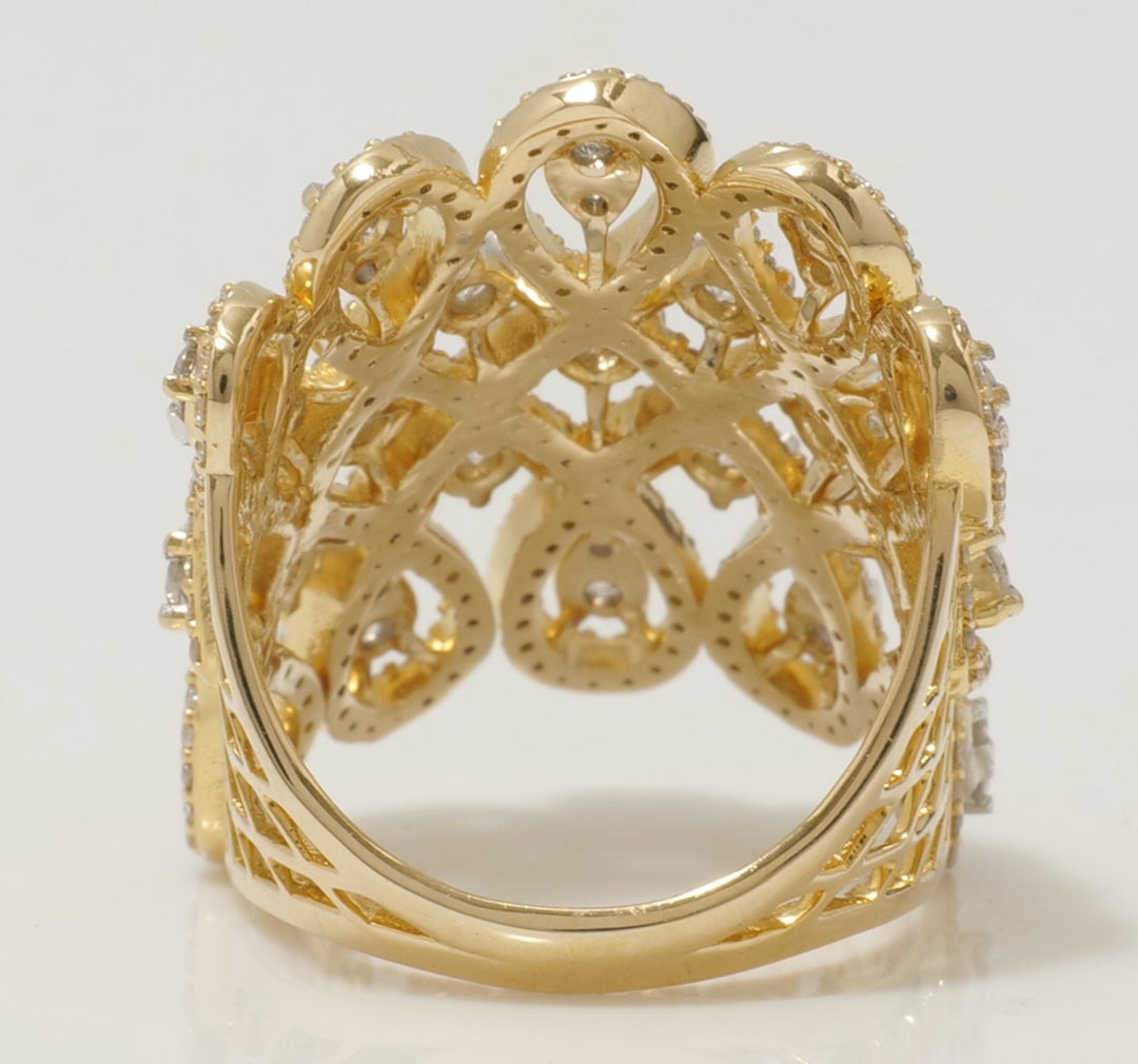 Infinity Cocktail Diamond Ring