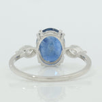 Load image into Gallery viewer, Oval Sapphire Diamond Ring