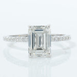 Load image into Gallery viewer, Emerald Cut Lab Grown Diamond Ring