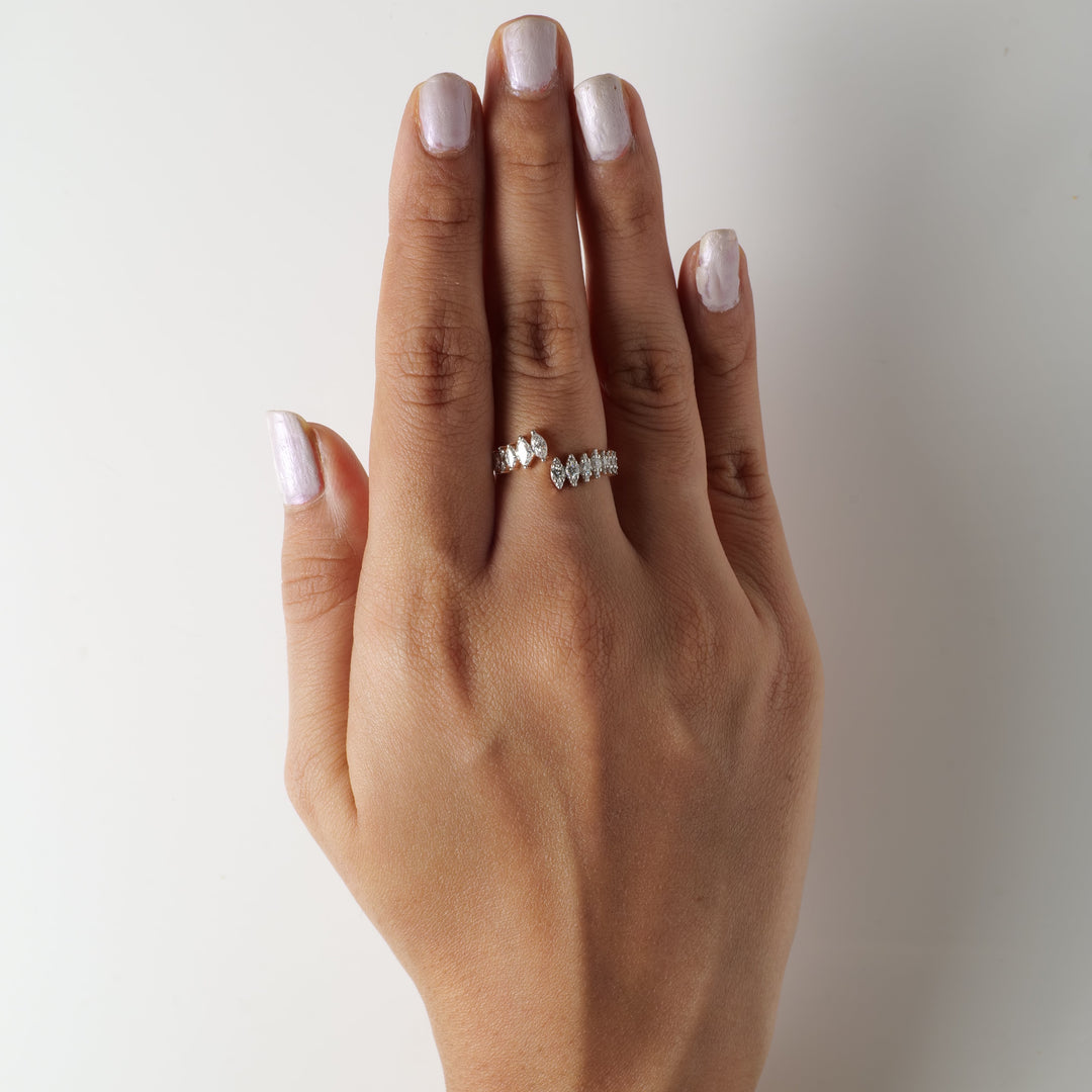 Lab Grown Diamond Open Band Ring