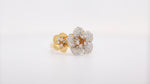 Load image into Gallery viewer, Double Flower Diamond Ring