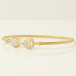 Load image into Gallery viewer, Cuff Heart Bracelet