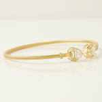 Load image into Gallery viewer, Cuff Heart Bracelet