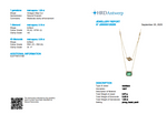 Load image into Gallery viewer, Layered Emerald Diamond Necklace