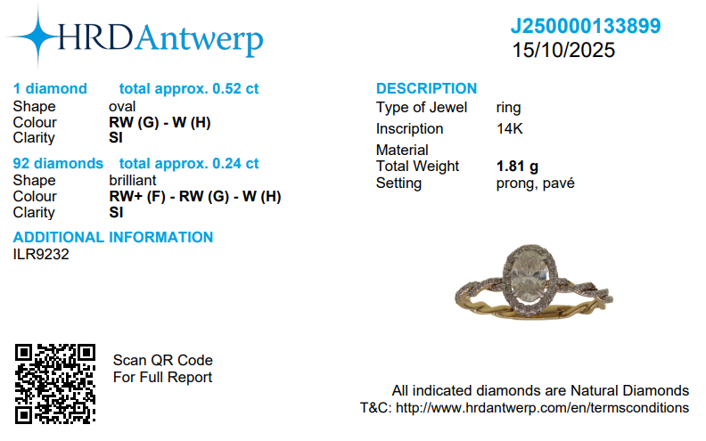 Oval Halo Diamond Ring