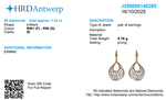 Load image into Gallery viewer, Teardrop Diamond Dangle Earrings