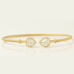 Load image into Gallery viewer, Cuff Heart Bracelet