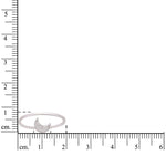 Load image into Gallery viewer, Crescent Moon Diamond Ring, 14k Solid Gold, Natural Diamonds, Everyday Stackable Ring, Minimalist Celestial Jewelry, Ready To Ship