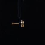 Load image into Gallery viewer, Kids Evil Eye Stud Earrings, 14k Solid Gold, MOP kids Earrings, Kids Jewelry, Gift for toddlers, girls and kids Gift For Her