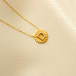 Load image into Gallery viewer, Personalized Initial Medallion Necklace, 14k Solid Gold Diamond Letter, Natural Diamonds, Custom Jewelry, Minimalist Gift For Her