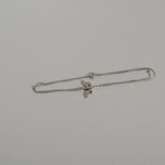 Load image into Gallery viewer, Dragonfly Diamond Chain Bracelet, 14K Solid Gold, Natural Diamonds, Stackable Animal Jewelry, Insect Charm Bracelet, Women's Day Gift