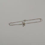 Load image into Gallery viewer, Dragonfly Natural Diamond Chain Bracelet: 14K Solid Gold Stackable Animal Jewellery, Insect Charm Bracelet, Certified Jewelry