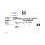 Load image into Gallery viewer, Blue Sapphire Diamond Open Cuff Ring, 14k Solid Gold, Natural Diamonds, Gemstone Ring, Wedding Statement Ring, Ready To Ship, IGI Certified