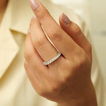 Load image into Gallery viewer, IGI Certified Lab grown diamond Eternity Band: 14k Solid Gold Wedding Stack Ring