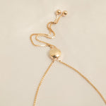 Load image into Gallery viewer, Pavé Orb Natural Diamond Bolo Bracelet: 14k Solid Gold Adjustable Bracelet, IGI Certified, Ready To Ship