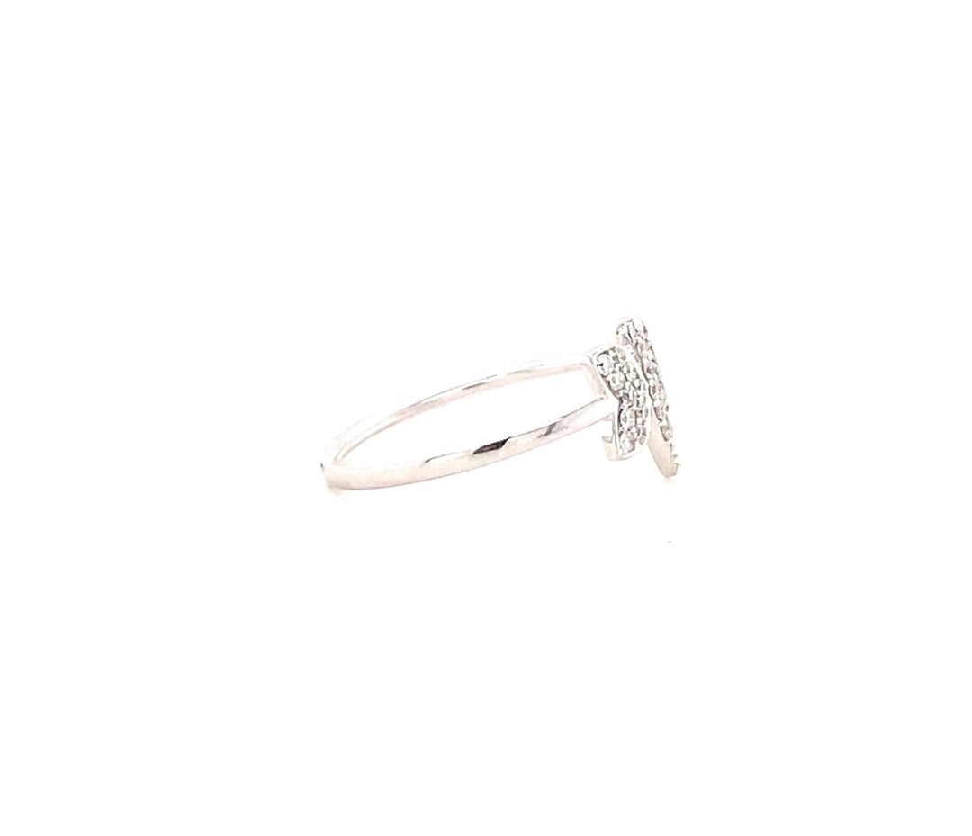 Dragonfly Diamond Ring, 14k Solid Gold, Natural Diamonds, Animal Ring, Insect Jewelry, Everyday Stackable Jewelry, Ready To Ship