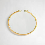 Load image into Gallery viewer, Flower Diamond Bracelet, 18kt Solid Gold, Natural Diamonds, Illusion Open Cuff Bracelet, Minimalist Statement Cuff, Ready To Ship