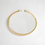 Load image into Gallery viewer, Flower Diamond Bracelet, 18kt Solid Gold, Natural Diamonds, Illusion Open Cuff Bracelet, Minimalist Statement Cuff, Ready To Ship