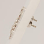 Load image into Gallery viewer, Swirl Natural Diamond Stud Earrings: 14k Solid Gold Everyday Jewelry, IGI Certified, Ready To Ship