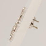 Load image into Gallery viewer, Swirl Natural Diamond Stud Earrings: 14k Solid Gold Everyday Jewelry, IGI Certified, Ready To Ship