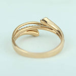 Load image into Gallery viewer, Diamond Ring in 14K Solid Gold , Natural Diamonds, , Everyday Jewelry Ready To Ship, Women's Day Gift