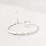 Load image into Gallery viewer, Double Bar Open Cuff Diamond Ring, 14k Solid Gold, Natural Diamonds, Asymmetrical T-Ring, Minimalist Ring, Ready To Ship, Women's Day Gift