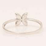 Load image into Gallery viewer, Butterfly Diamond Ring, 14k Solid Gold, IGI Certified, Natural Diamonds, Everyday Stackable Rings, Minimalist Jewelry, Gift for Her