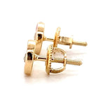 Load image into Gallery viewer, Kids Lollipop Diamond Stud Earrings, 14k Solid Gold With Enameling, Natural Diamonds, Candy Jewelry, Gift for toddlers/girls, Ready To Ship