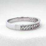 Load image into Gallery viewer, Round Diamond Eternity Band Ring, 14k Solid Gold, Natural Diamonds, Supporting Stacking Band, Everyday Minimalistic Jewelry, Ready To Ship