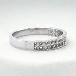 Load image into Gallery viewer, Round Diamond Eternity Band Ring, 14k Solid Gold, Natural Diamonds, Supporting Stacking Band, Everyday Minimalistic Jewelry, Ready To Ship