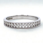 Load image into Gallery viewer, Round Diamond Eternity Band Ring, 14k Solid Gold, Natural Diamonds, Supporting Stacking Band, Everyday Minimalistic Jewelry, Ready To Ship