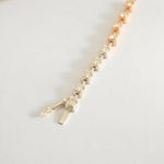 Load image into Gallery viewer, Two Tone Natural Diamond Tennis Bracelet: 14K Solid Gold Stacking Bracelet, IGI Certified, Ready To Ship,