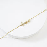 Load image into Gallery viewer, Dream Chain Diamond Bracelet, 14k Gold, Natural Diamonds, Inspirational Jewelry, Handcrafted Jewelry, Ready To Ship, Women's Day Gift