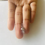 Load image into Gallery viewer, Teddy Diamond Charm Pendant, 14k Solid Gold, Natural Diamonds, Everyday Stackable Jewelry, Minimalist Necklace