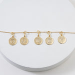 Load image into Gallery viewer, Libra Horoscope Birth Sign Charm, 14k Solid Gold, Natural Diamonds, Zodiac Constellation Everyday Jewelry, Astrology Gift