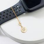 Load image into Gallery viewer, Aquarius Horoscope Birth Sign Charm, 14k Solid Gold, Natural Diamonds, Zodiac Constellation Everyday Jewelry, Astrology Gift