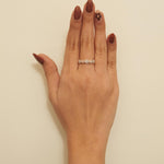 Load image into Gallery viewer, Diamonds Eternity Band Ring with Halo Setting, 14K Solid Gold, Natural Diamonds, Ready To Ship, Women's Day Gift