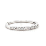 Load image into Gallery viewer, Pave Diamond Eternity Band, 14k Solid Gold, Natural Diamonds, Stackable Minimalistic Ring, Everyday Jewelry, Ready To Ship