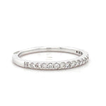 Load image into Gallery viewer, Pave Diamond Eternity Band, 14k Solid Gold, Natural Diamonds, Stackable Minimalistic Ring, Everyday Jewelry, Ready To Ship