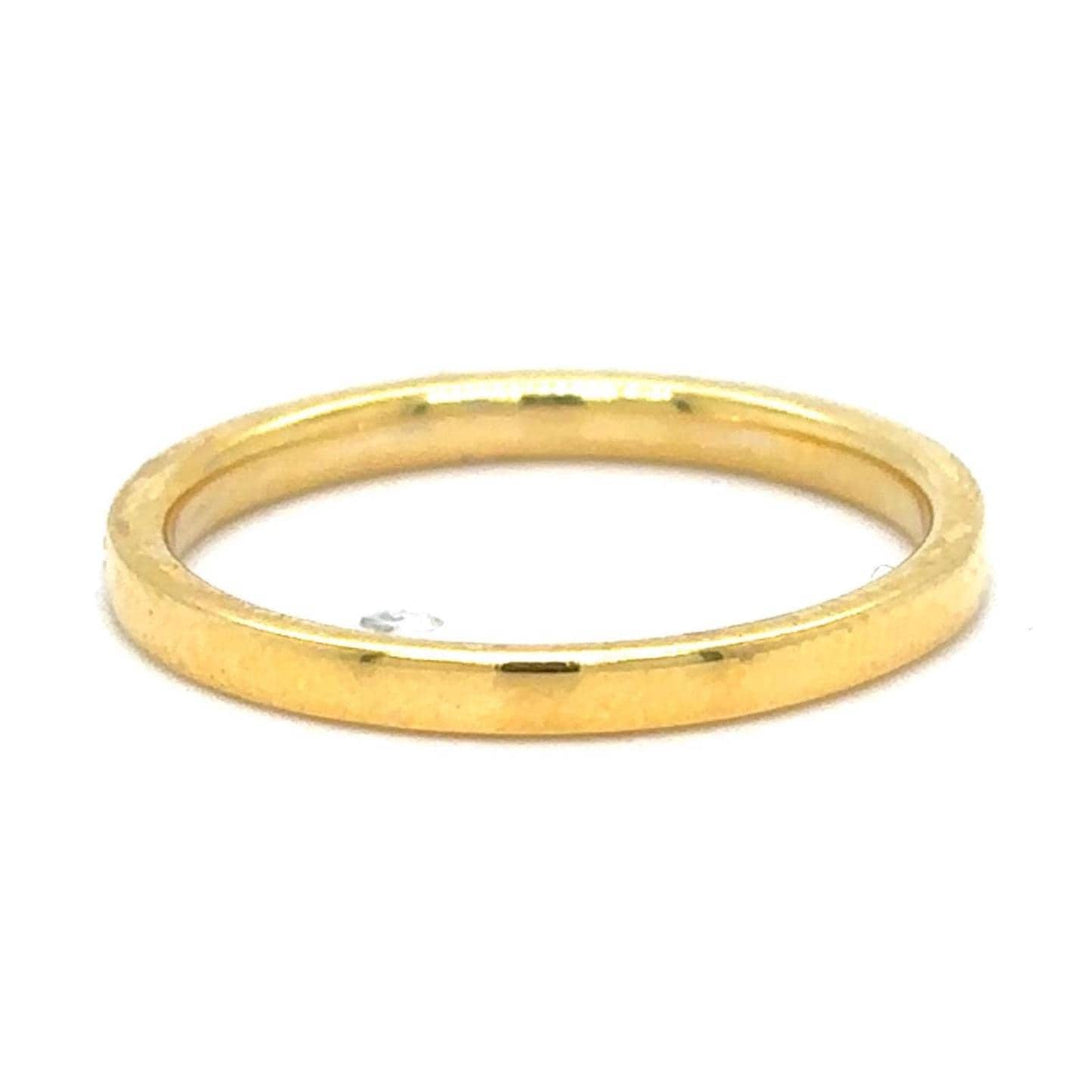Enamel Diamond Band Ring, 18k Solid Gold, Natural Diamonds, Minimalist Stackable Ring, Everyday Jewelry, Ready To Ship